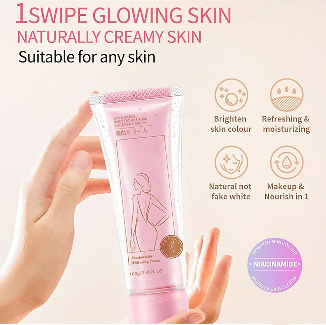 Niacinamide Body Whitening Cream 100gram