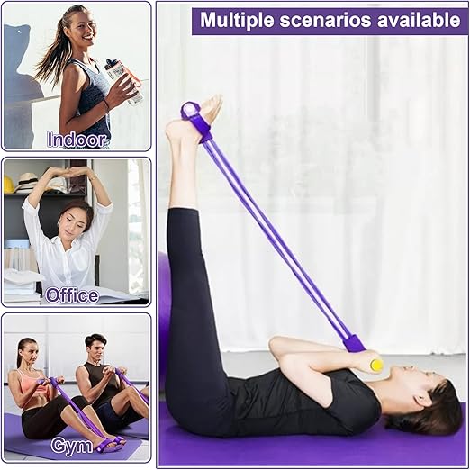 RESISTANCE BAND ELASTIC PULL ROPE FITNESS EQUIPMENT