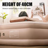 Automatic Self-Inflating Foldable Modern Outdoor Camping Portable PVC Flocking Air Bed Inflatable Mattress with Built-in Pump