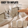 Automatic Self-Inflating Foldable Modern Outdoor Camping Portable PVC Flocking Air Bed Inflatable Mattress with Built-in Pump