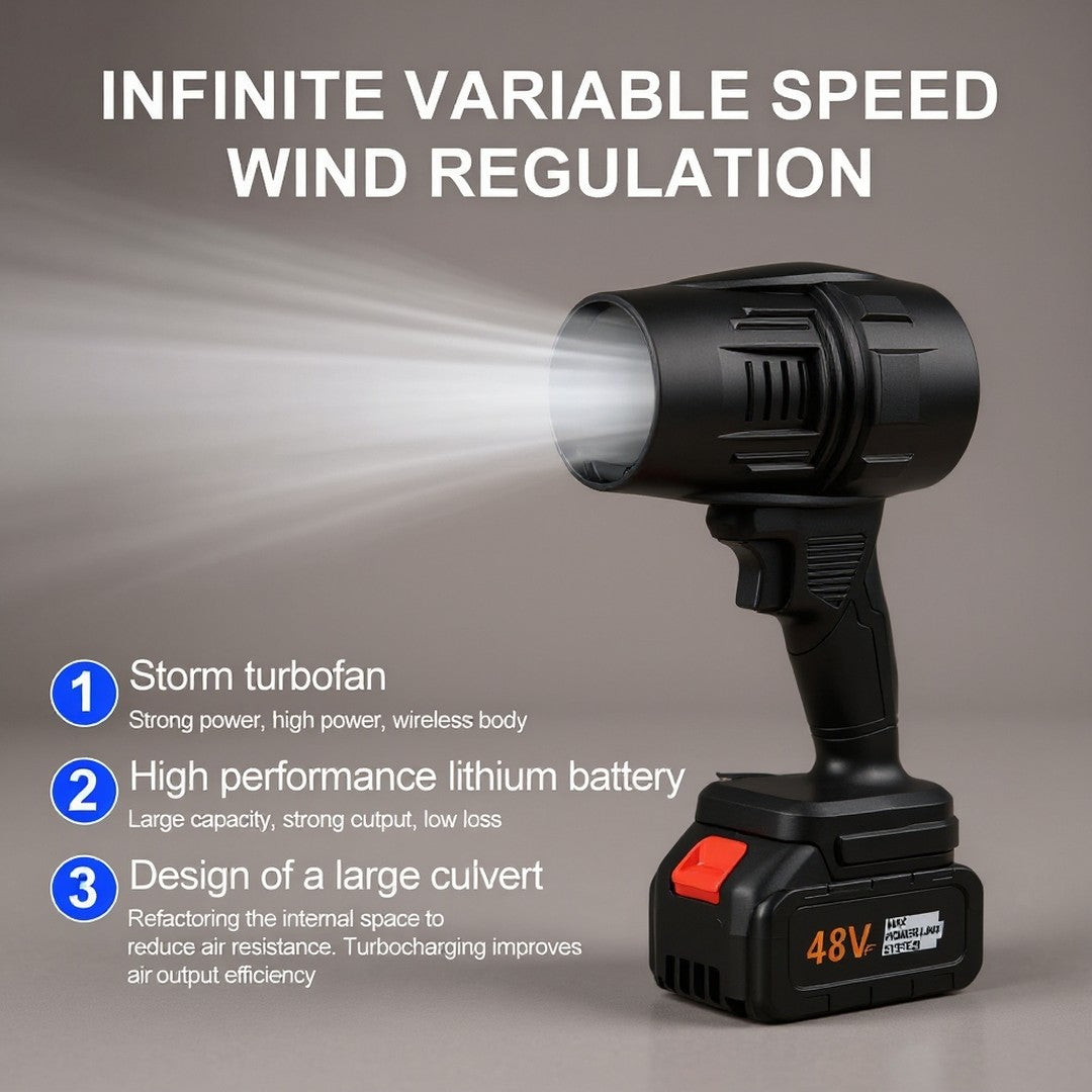 Portable Cordless Turbo Air Blower System