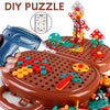Assembly Toolbox Baby Puzzle Electric Drill Screwdriver (203 pcs)