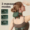 Hot-selling Master-level Model Vibration Magnetic Hot Compress Air Pressure Knead Neck Massager