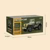 RC Jeep Toy with LED Lights USB Cable Charger