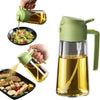 2-in-1 Olive Oil Sprayer & Dispenser Bottle (500ml) – Glass Oil Spray Bottle for Cooking, Air Fryer, BBQ & Salad