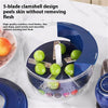 Automatic Rechargeable Fruit & Vegetable Peeler – 3x Faster, Zero Effort