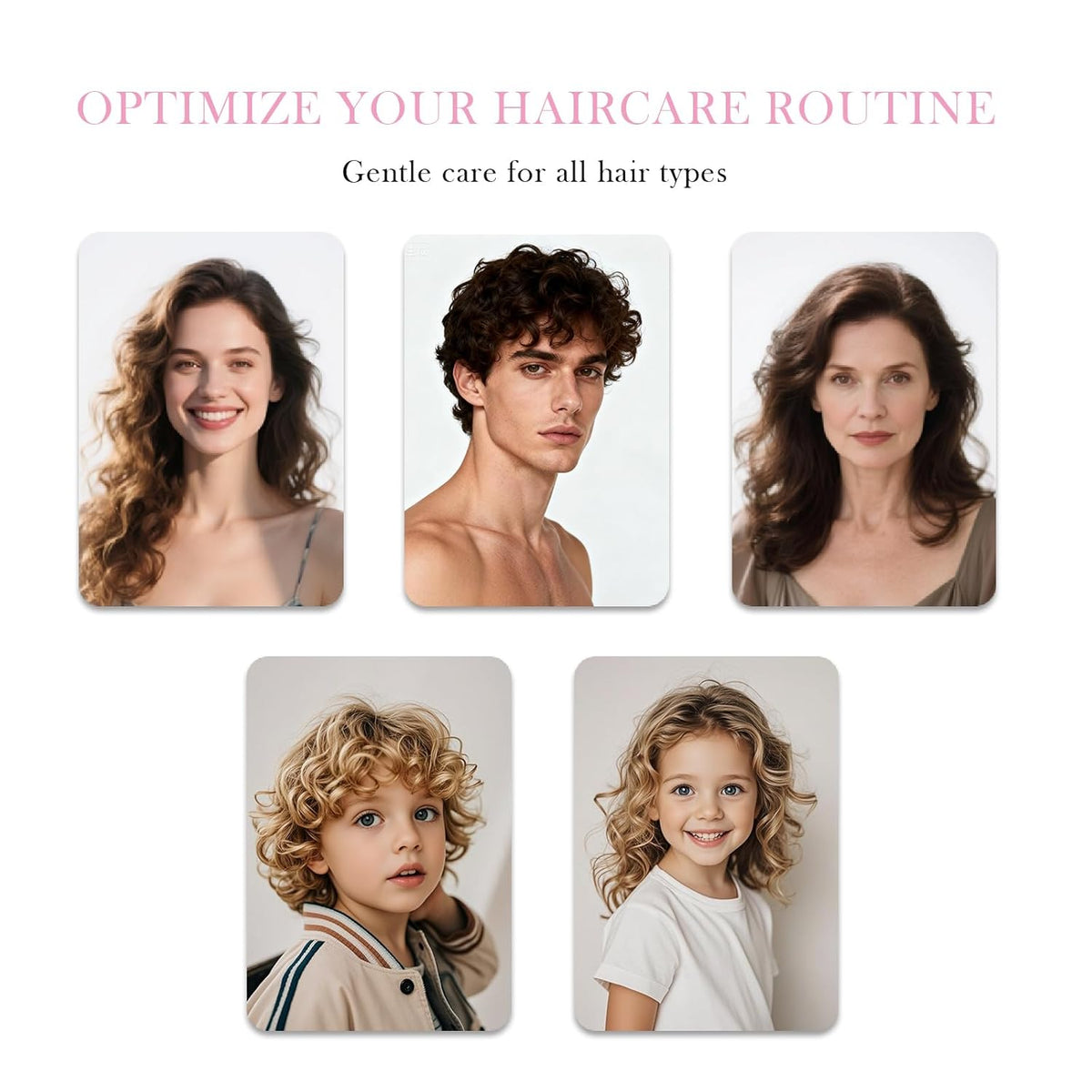 2-in-1 Detangler Hair Brush | Built-In Mister Spray