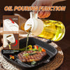 2-in-1 Olive Oil Sprayer & Dispenser Bottle (500ml) – Glass Oil Spray Bottle for Cooking, Air Fryer, BBQ & Salad