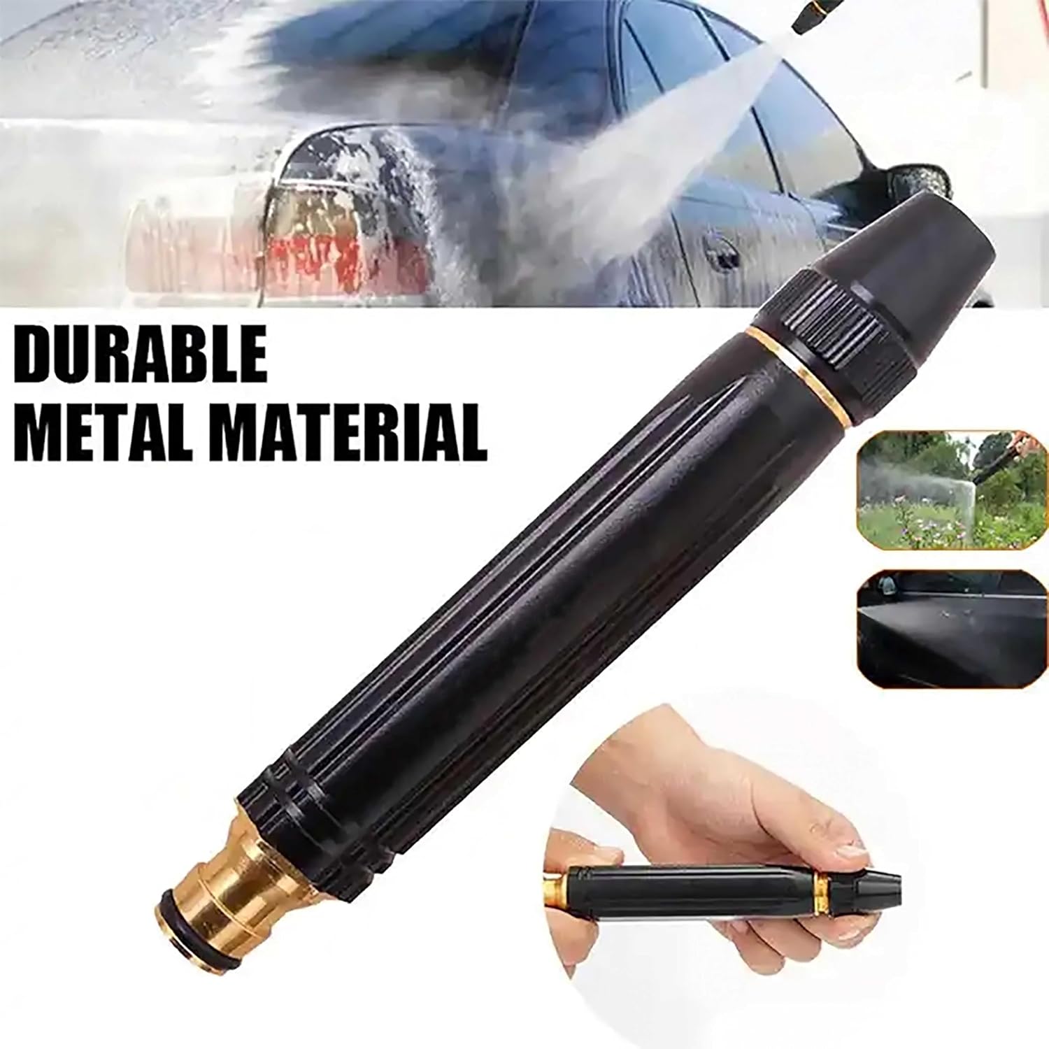 Nozzle Garden Spray Use in Car Wash Changeable Water Pressure