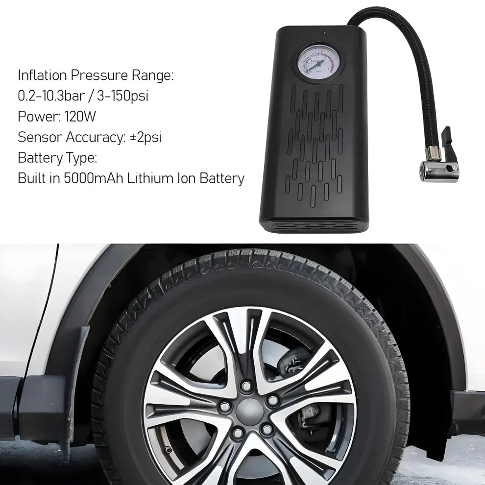 Portable Air Compressor Tyre Inflator