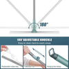 Magic Silicone Broom 50 Inch – 180° Rotating Floor Wiper with Adjustable Handle