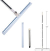 Floor Squeegee Silicone Long Handle