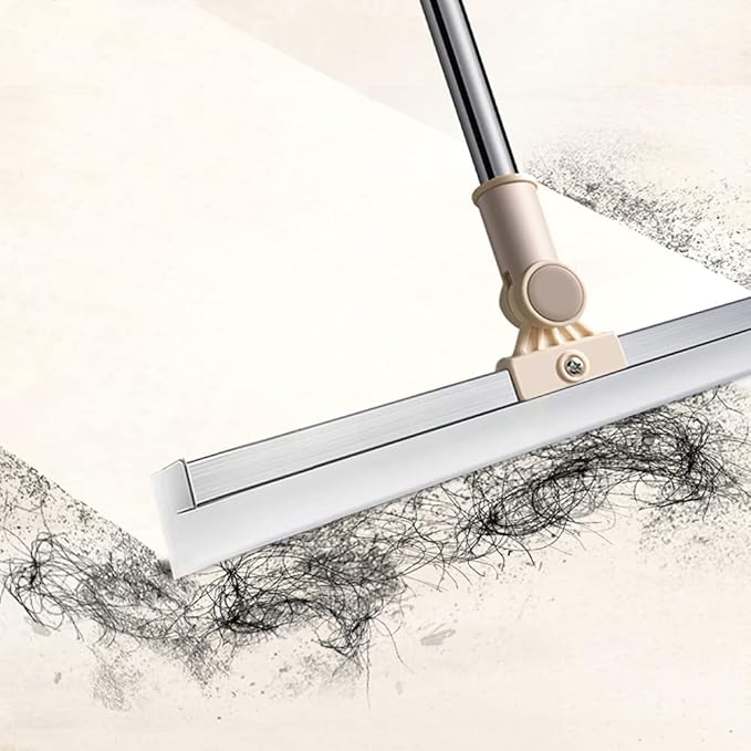 Floor Squeegee Silicone Long Handle