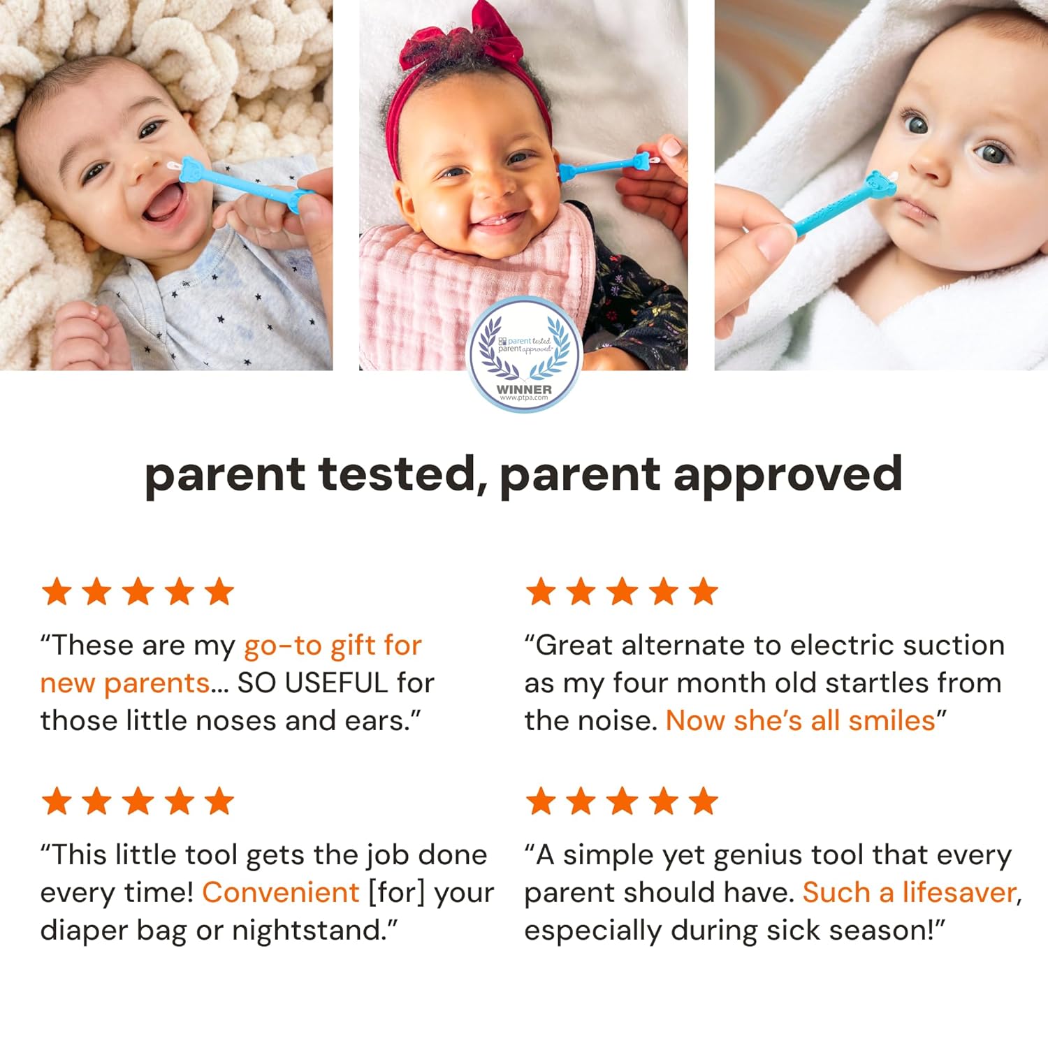Baby Nose Cleaner & Ear Wax Removal Tool